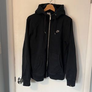 Nike black zip up